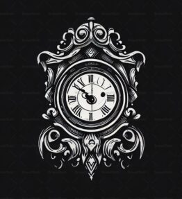 Antike Uhr